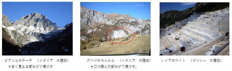『丁場紀行』丁場形状と採掘方法の変化　No．2-1